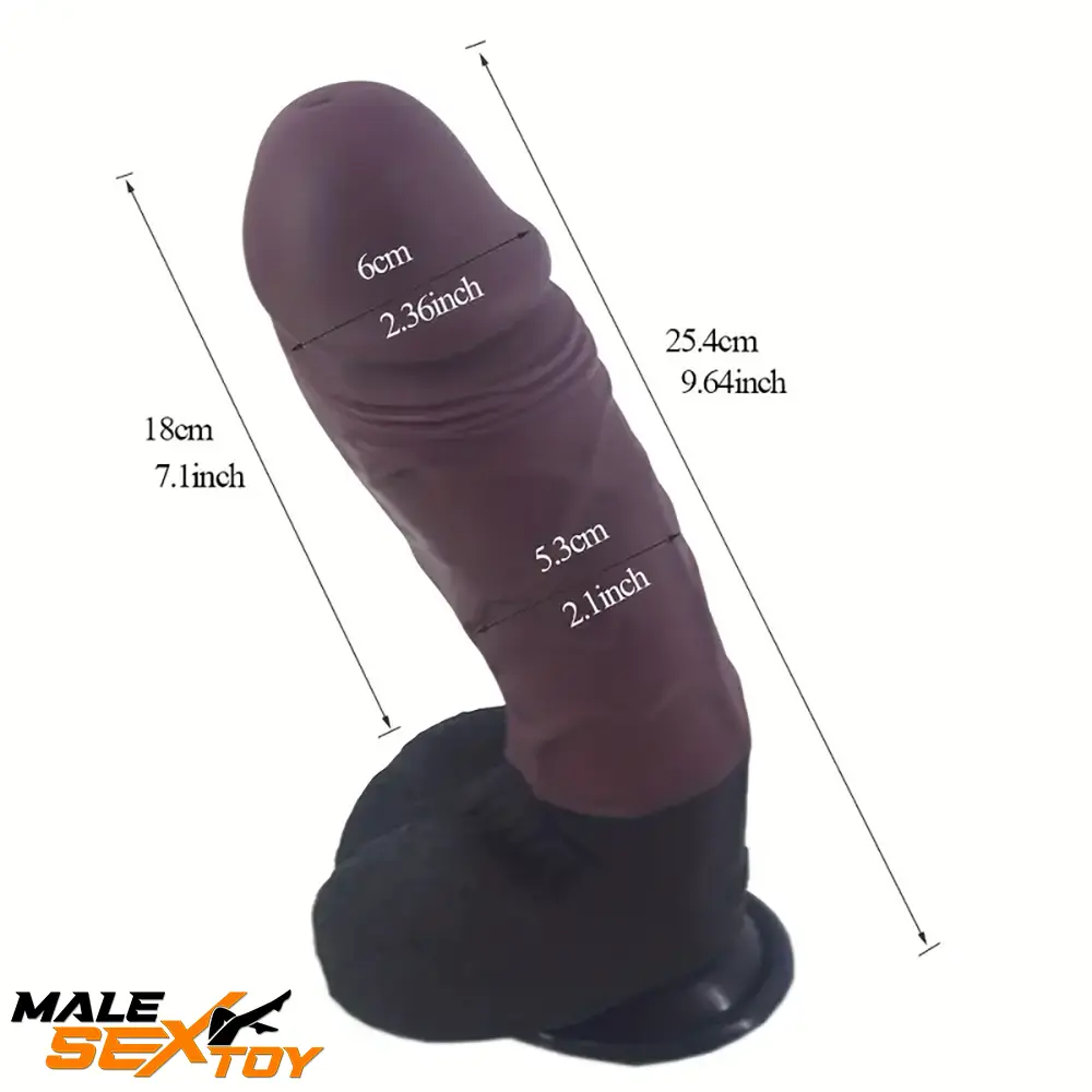 9.64in Big Realistic Dildo Sex Toy Masturbator For Maximum Orgasm Male Sex Toy