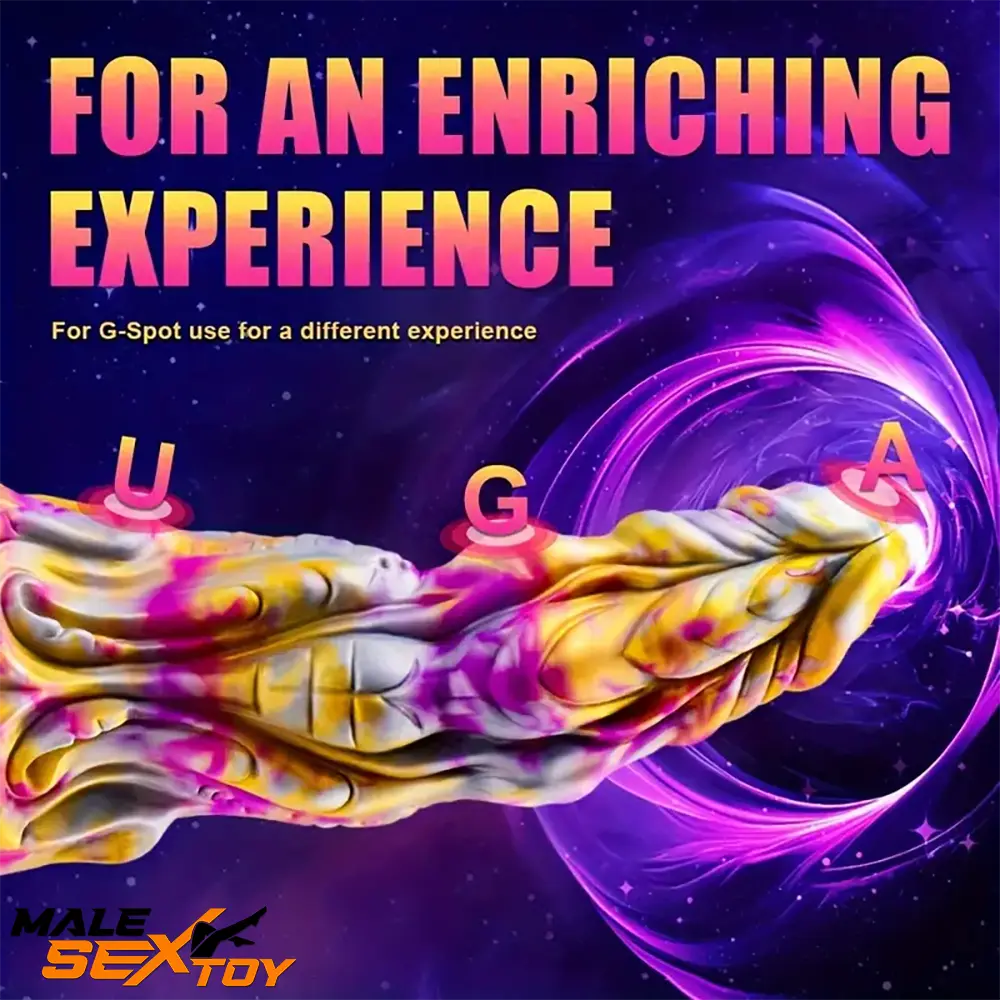 8.5in Fantasy Monster Silicone Dildo For Anal Orgasm Sex Love Male Sex Toy