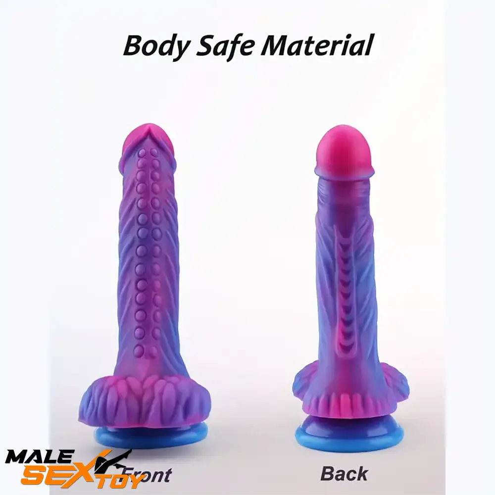 7.48in Fantasy Monster Silicone Dildo For Anus Clit Hand-Free Sex Male Sex Toy