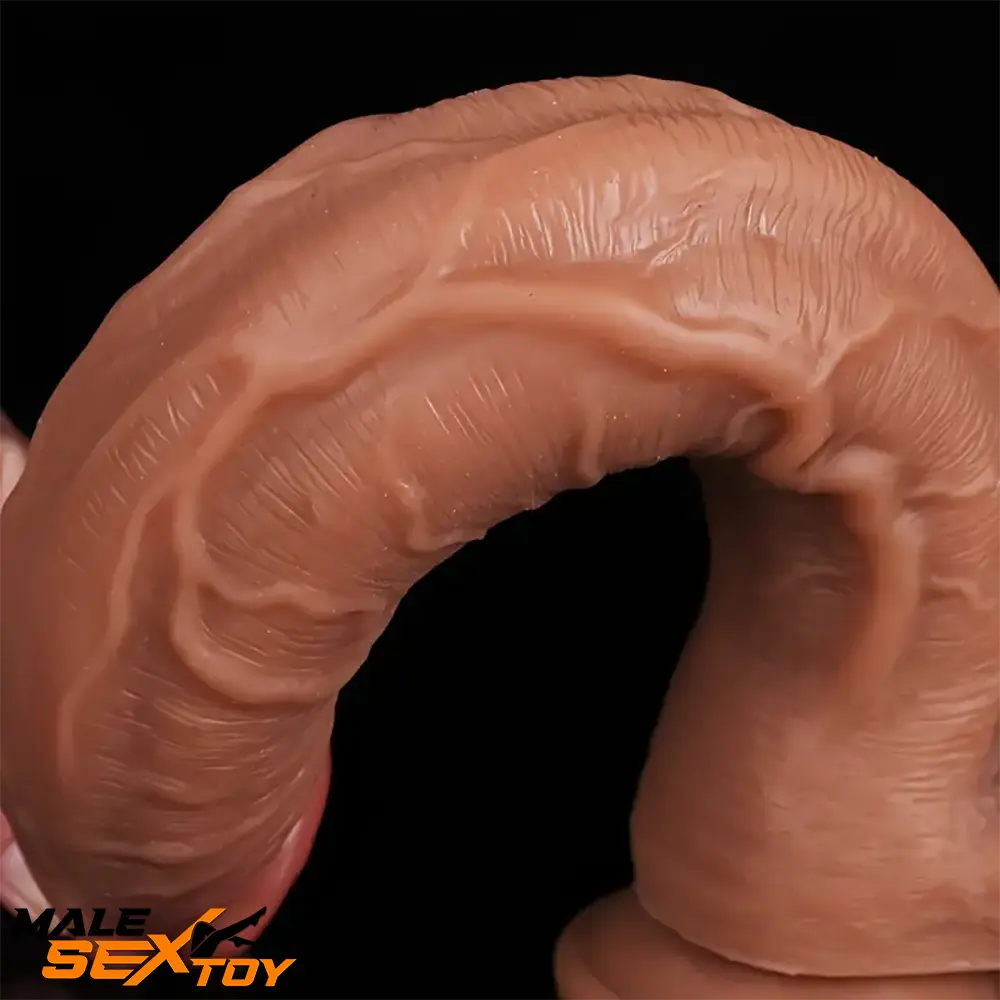 12.5in Realistic Lifelike Large Silicone Soft Dildo Female Love Orgasm Male Sex Toy