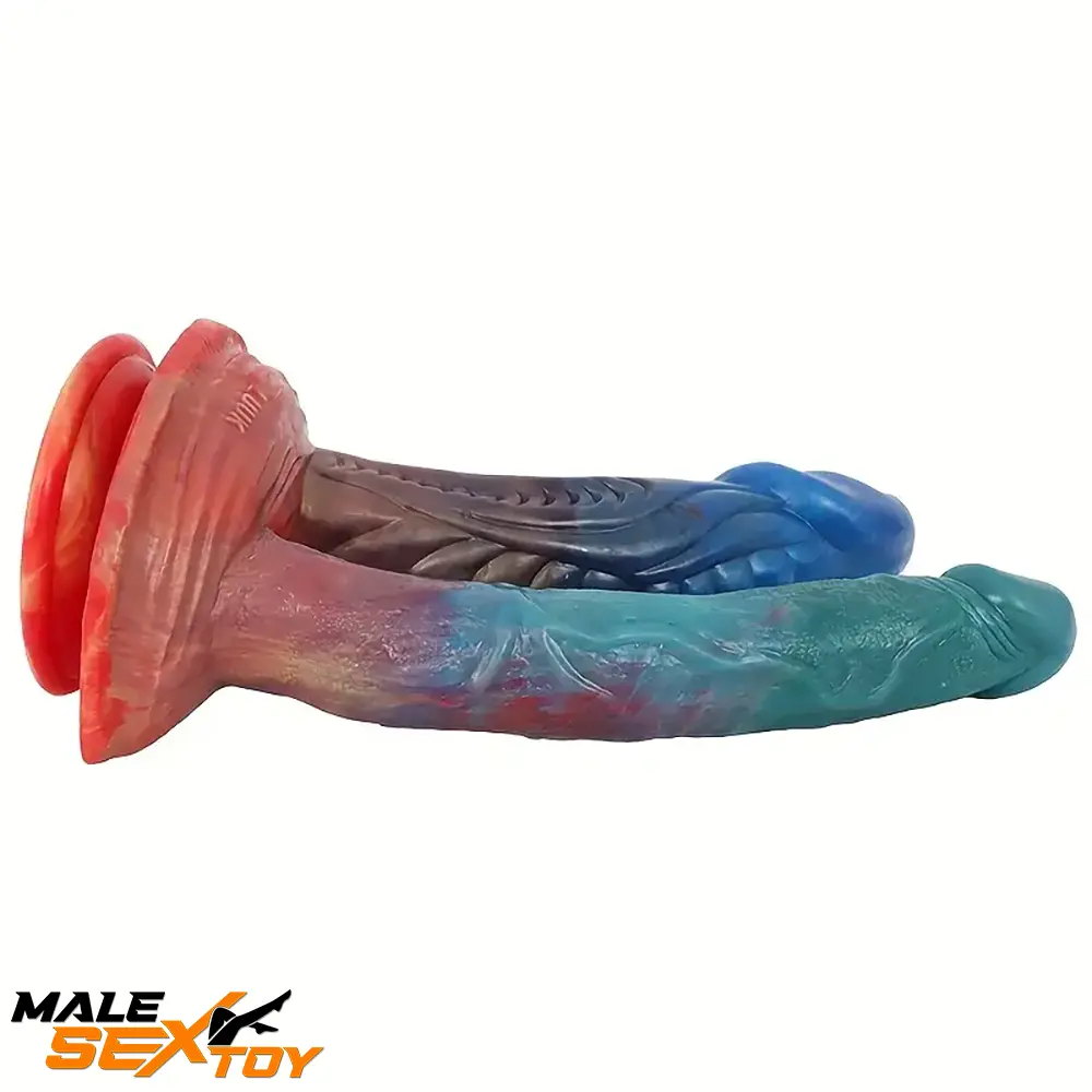 9.45in 10.63in Colorful Silicone Big Double-headed Penetration Dildo Male Sex Toy