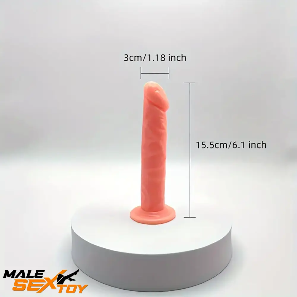 5.1in 6.1in 6.69in 7.28in Realistic Silicone Dildo For Female Love Pleasure Male Sex Toy