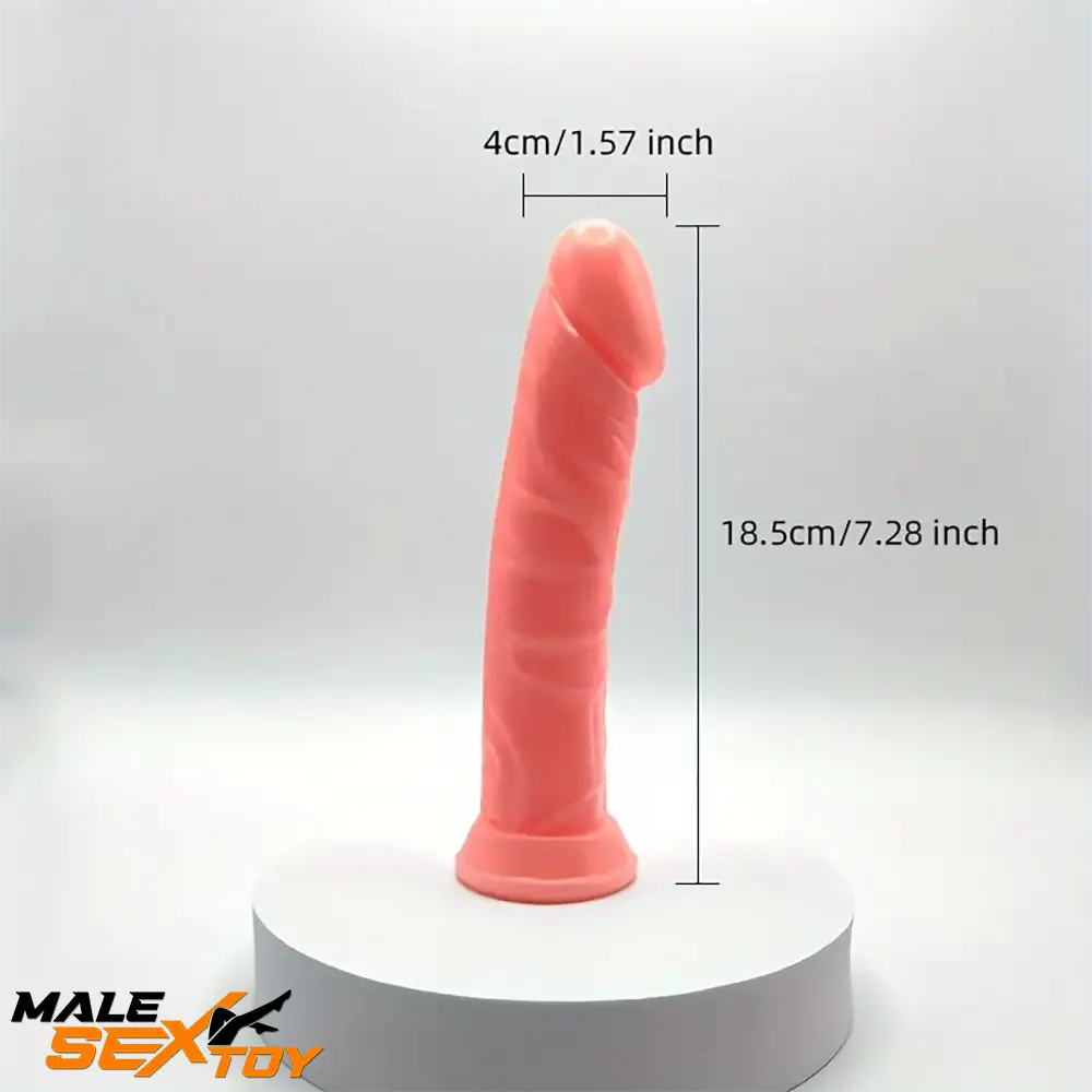 5.1in 6.1in 6.69in 7.28in Realistic Silicone Dildo For Female Love Pleasure Male Sex Toy