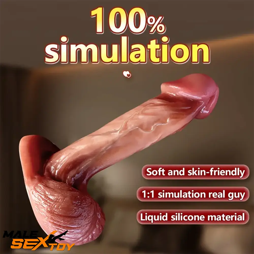 5.51in Silicone Realistic Soft Small Dildo For Female Pleasure Love Male Sex Toy