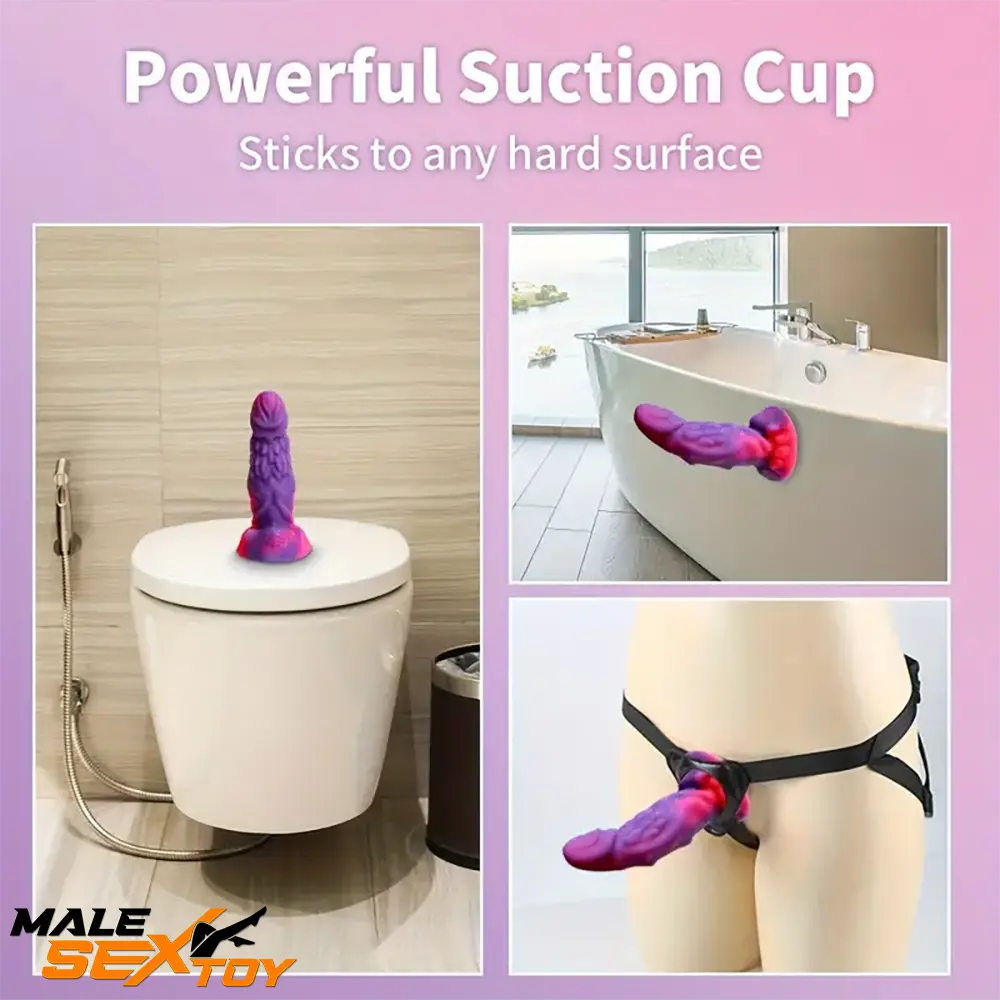 5.9in Silicone Female Fantasy Monster Dildo For Ultimate Sex Pleasure Male Sex Toy