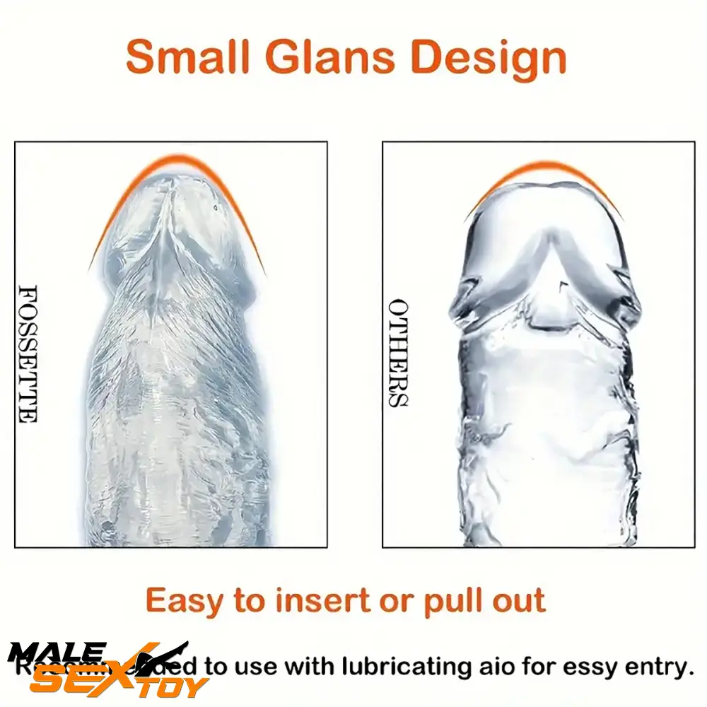 13.4in Lifelike Large Long Jelly Adult Dildo With Balls-Free Small Glans Male Sex Toy