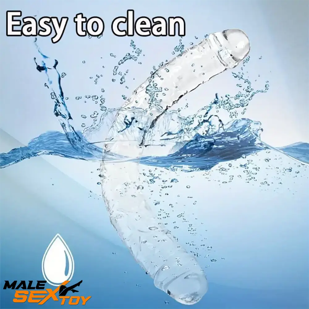 13.18in Realistic Double Headed Long Dildo For Female Male Love Male Sex Toy