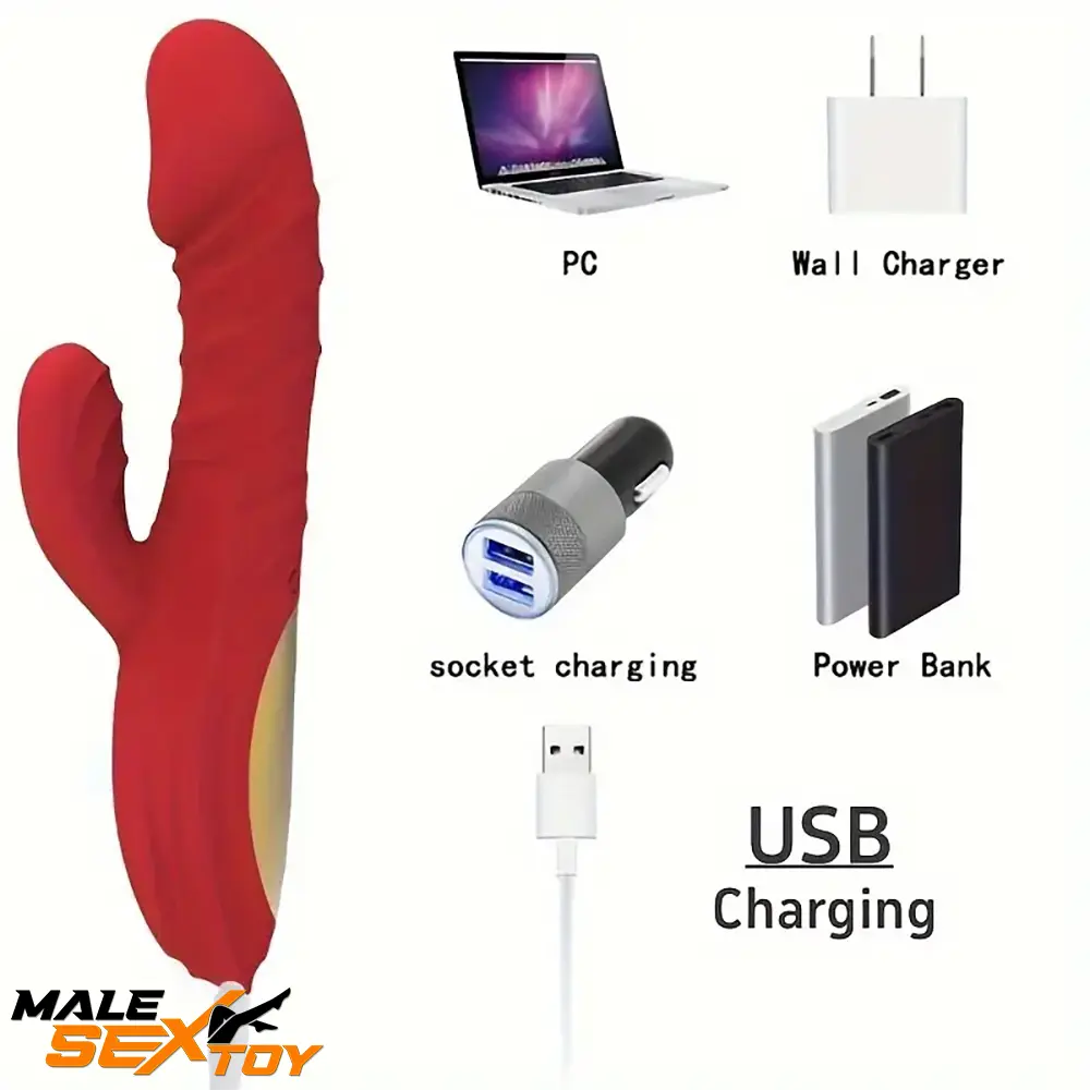 8.8in Heating Vibrating Soft Silicone Dildo Vibrator For Adult Love Male Sex Toy