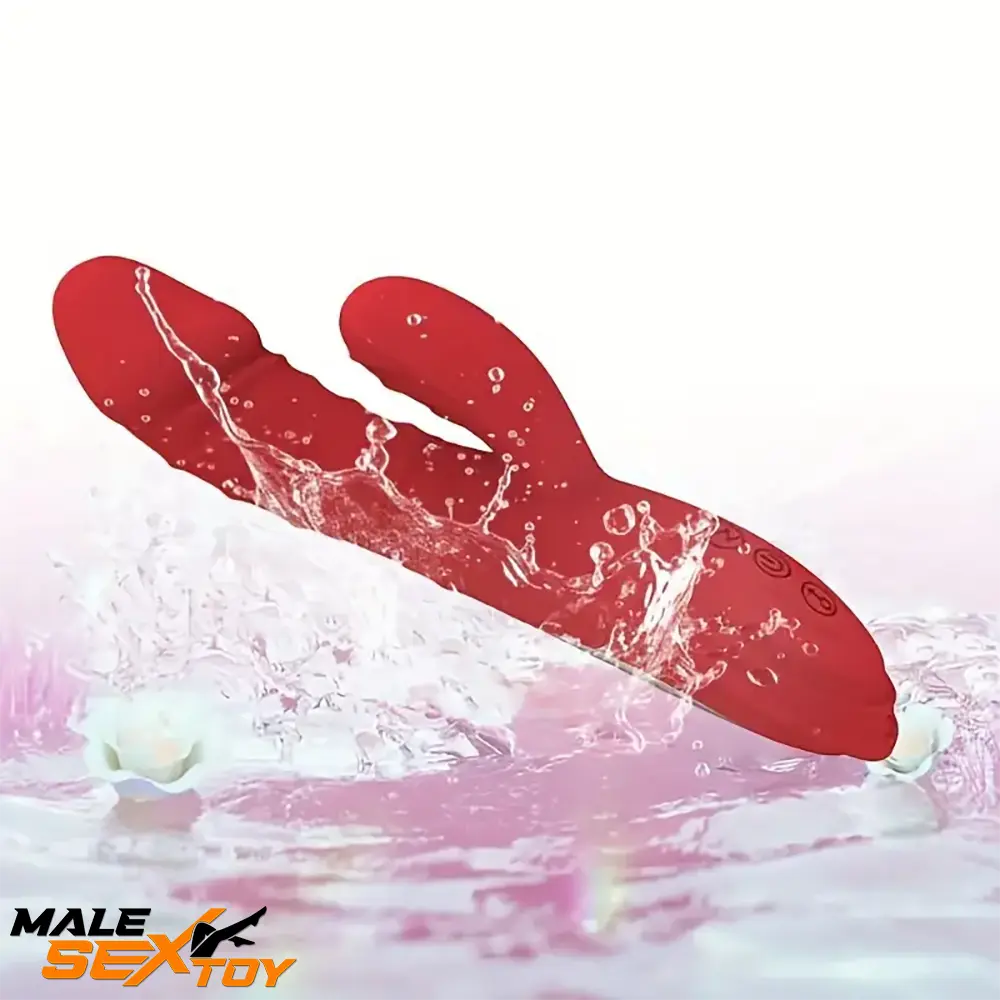 8.8in Heating Vibrating Soft Silicone Dildo Vibrator For Adult Love Male Sex Toy