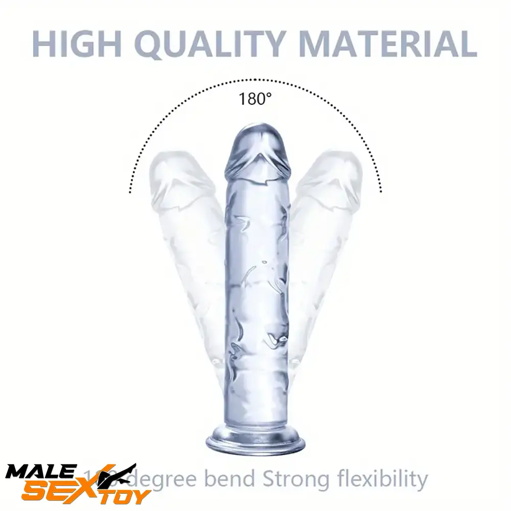 6.06in - 12in TPE Unisex Real Dildo Sex Toy Masturbator Anus Lovers Male Sex Toy