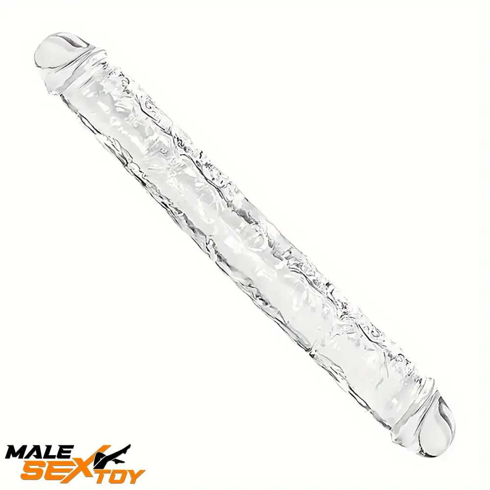 13.18in Realistic Double Headed Long Dildo For Female Male Love Male Sex Toy