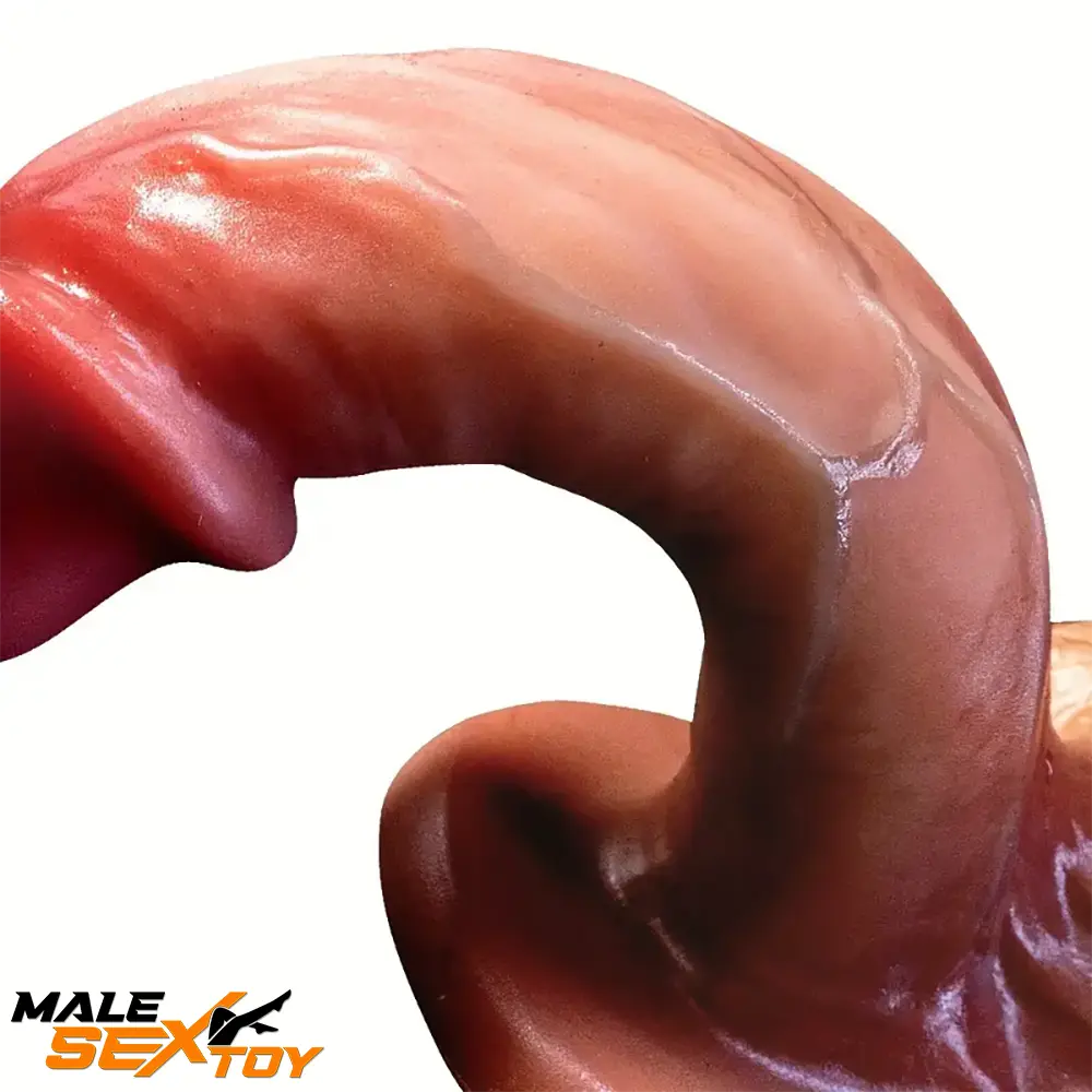 5.51in Realistic Silicone Soft Flesh Dildo For G Spot Women Lovers Male Sex Toy