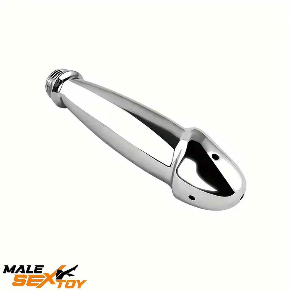 4.05in 4.92in Metal Enema Shower Dildo For Anal Vaginal Cleaner Sex Male Sex Toy