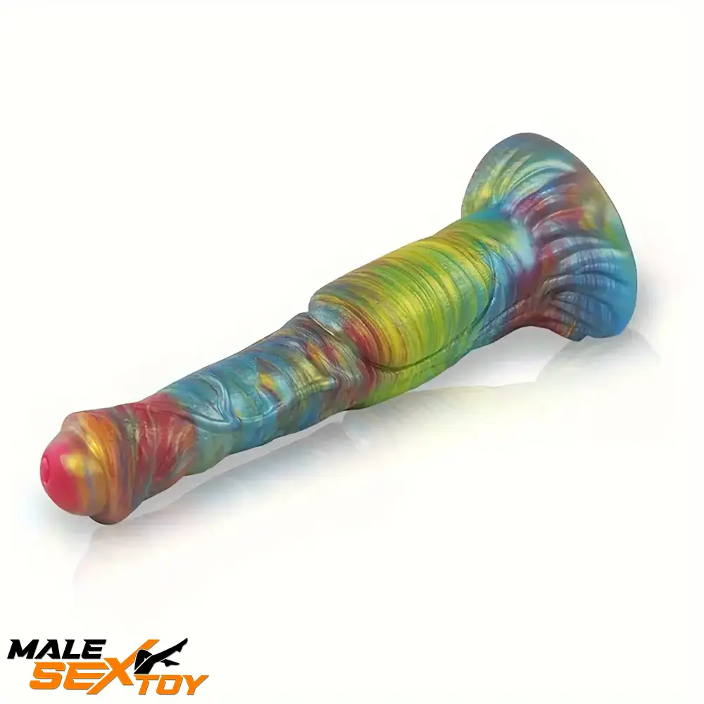 9.4in Silicone Soft Big Animal Horse Cock Dildo For G-spot Anal Sex Male Sex Toy