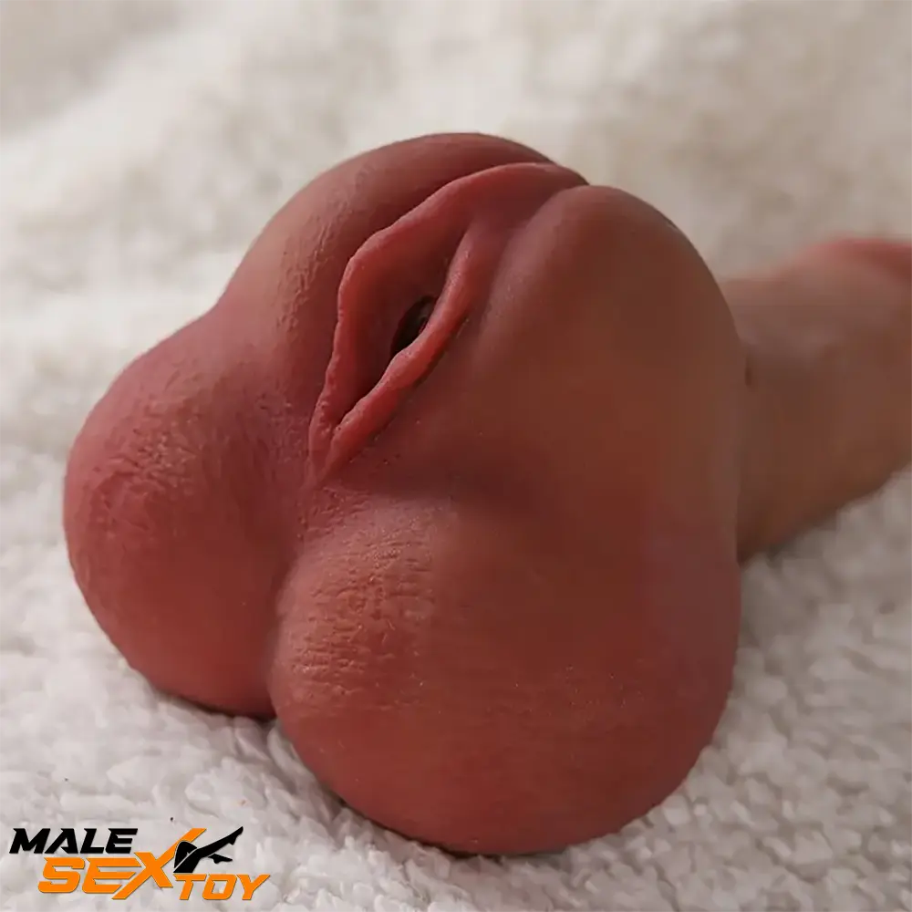 9.45in Silicone Realistic Dildo Pocket Pussy For Prostate Play Sex Toy Male Sex Toy