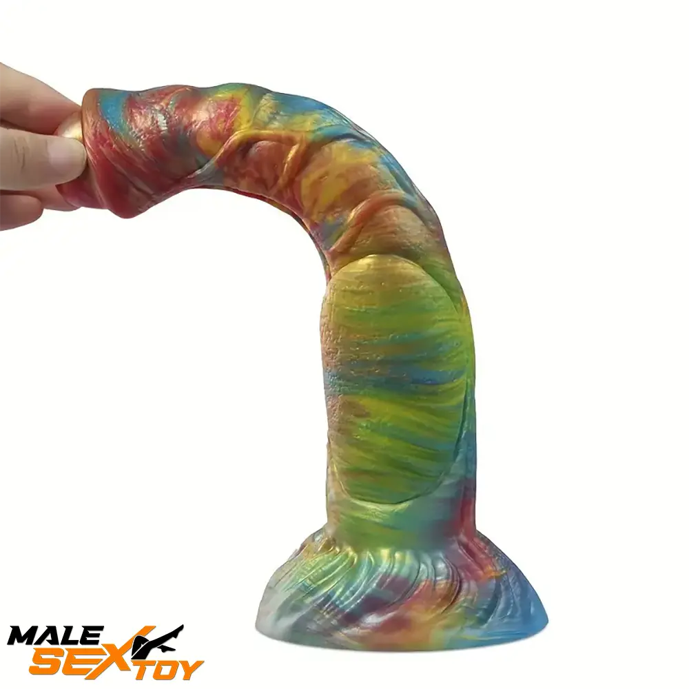 9.4in Silicone Soft Big Animal Horse Cock Dildo For G-spot Anal Sex Male Sex Toy