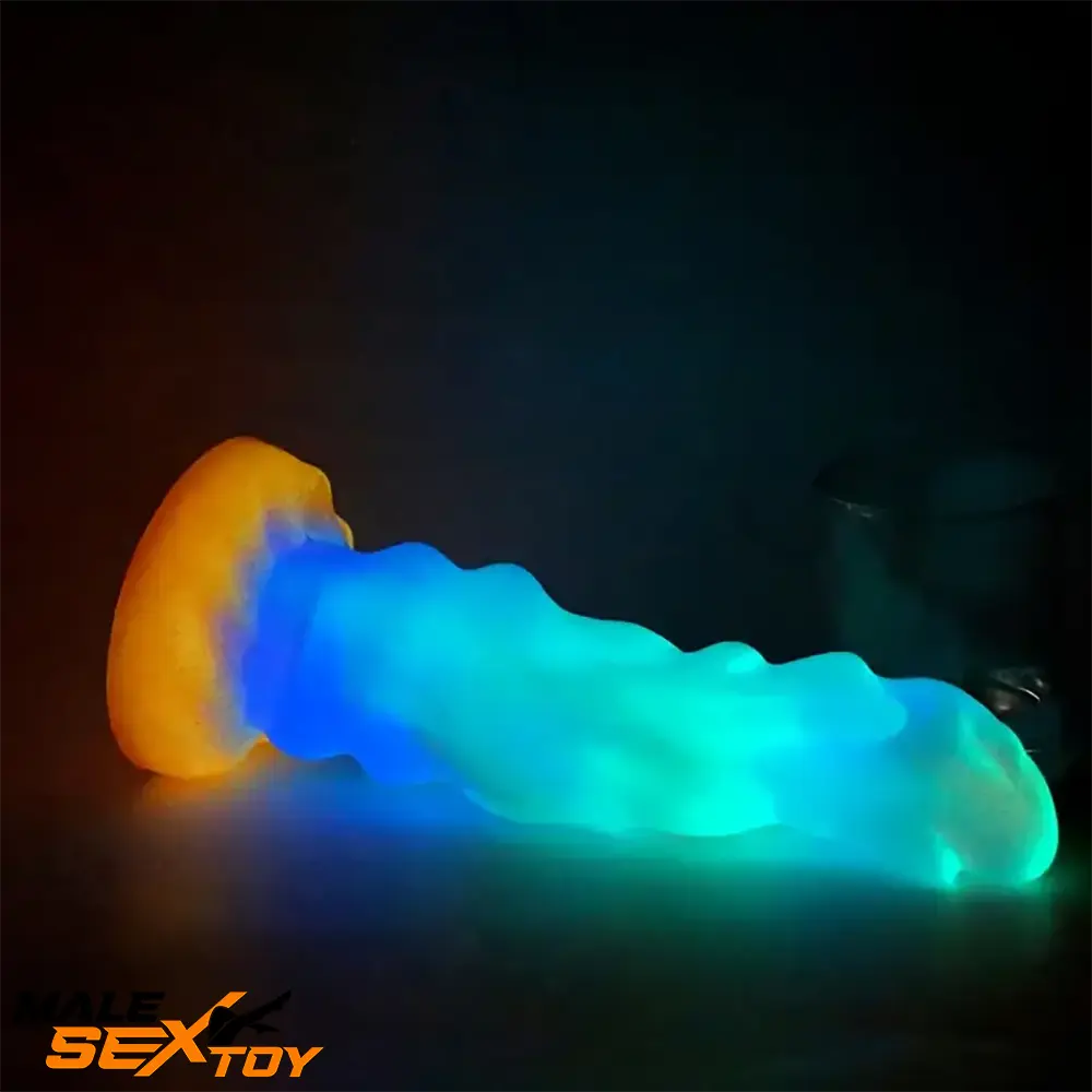 9.45in Silicone Soft Big Luminous Monster Dildo For Prostate Stimulator Male Sex Toy