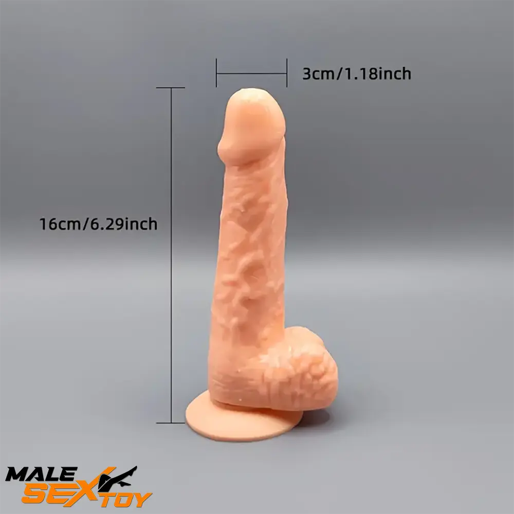 5.31in 6.29in 7.48 Realistic Female Male Flesh Like Dildo Adult Love Toy Male Sex Toy