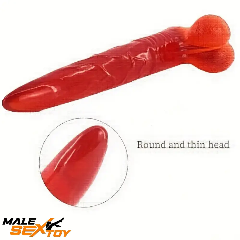 10.04in Large Animal Goat Horn Dildo For G Spot Women Masturbation Male Sex Toy