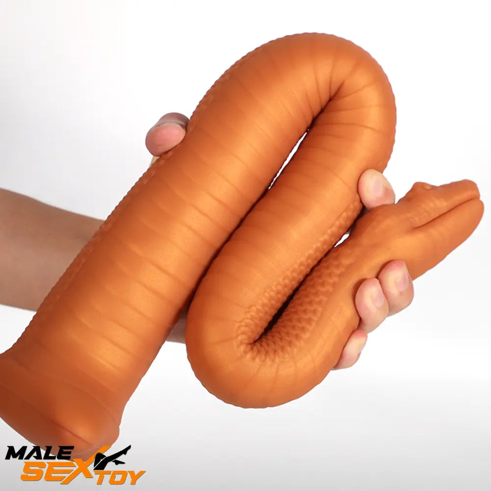13.78in 17.72in 21.65in Long Huge Silicone Soft Snake Animal Dildo Male Sex Toy