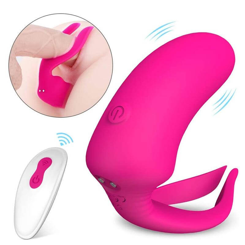 Super Powerful 9 Frequencies Remote Controlled Cock Ring Male sex toy