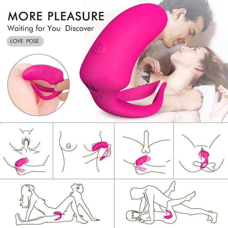 Super Powerful 9 Frequencies Remote Controlled Cock Ring Male sex toy