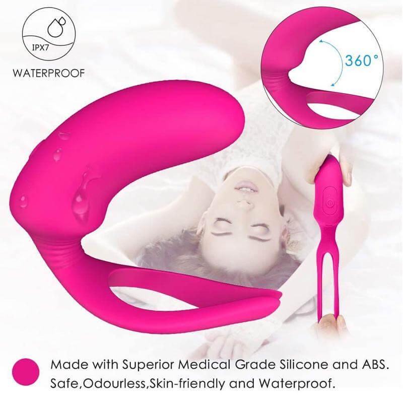 Super Powerful 9 Frequencies Remote Controlled Cock Ring Male sex toy