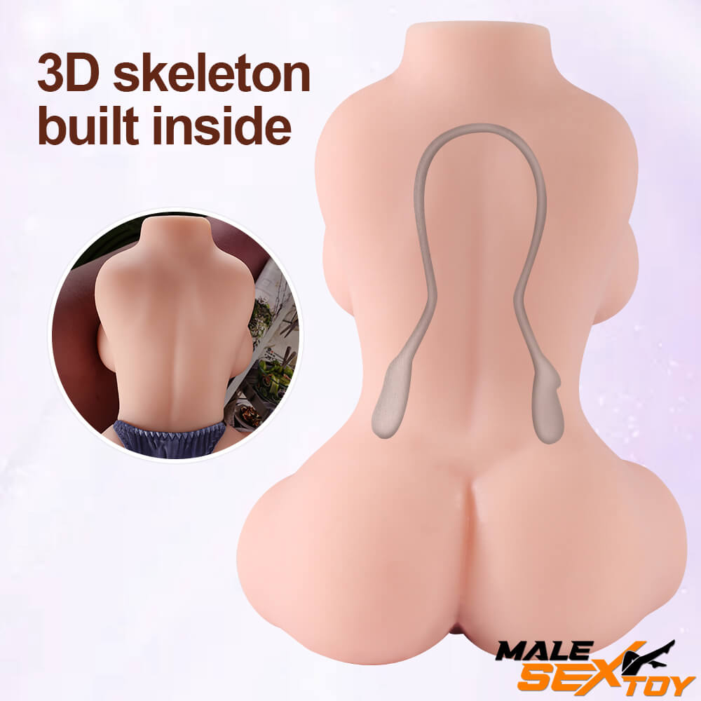 5.95lb Half Torso Sex Toy Life Size Realistic Masturbator For Males Male sex toy