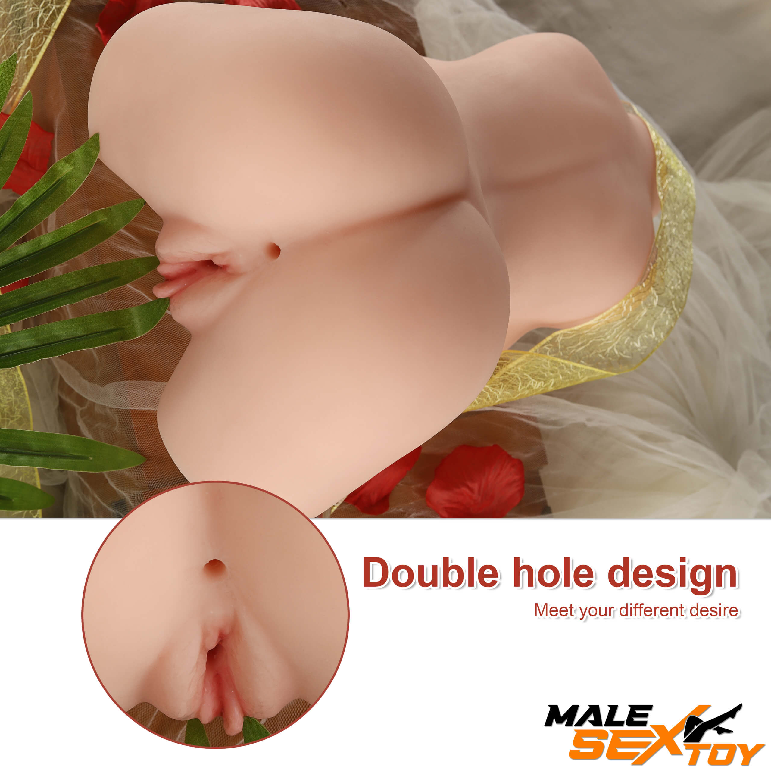 5.95lb Half Torso Sex Toy Life Size Realistic Masturbator For Males Male sex toy