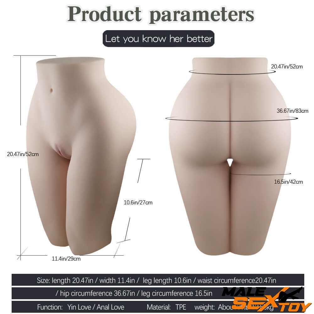 30lb Real Feeling Sex Doll Torso Ass And Pussy Men Sex Toy Male sex toy