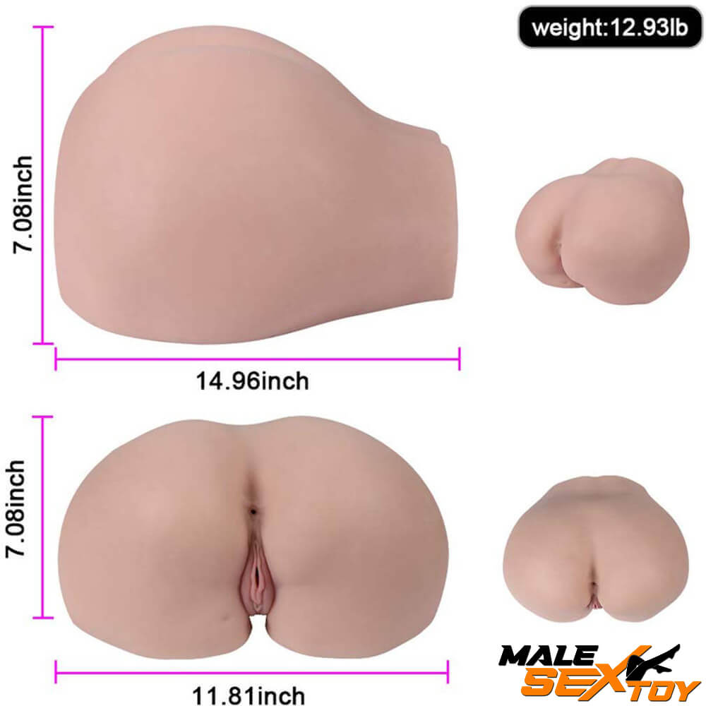 13lb Big Ass Fucking Torso Sex Toy With Ass And Pussy Male sex toy