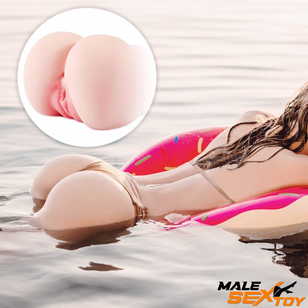 2.54lb TPR Realistic Vagina Anus Sex Torso For Men Fucking Male sex toy