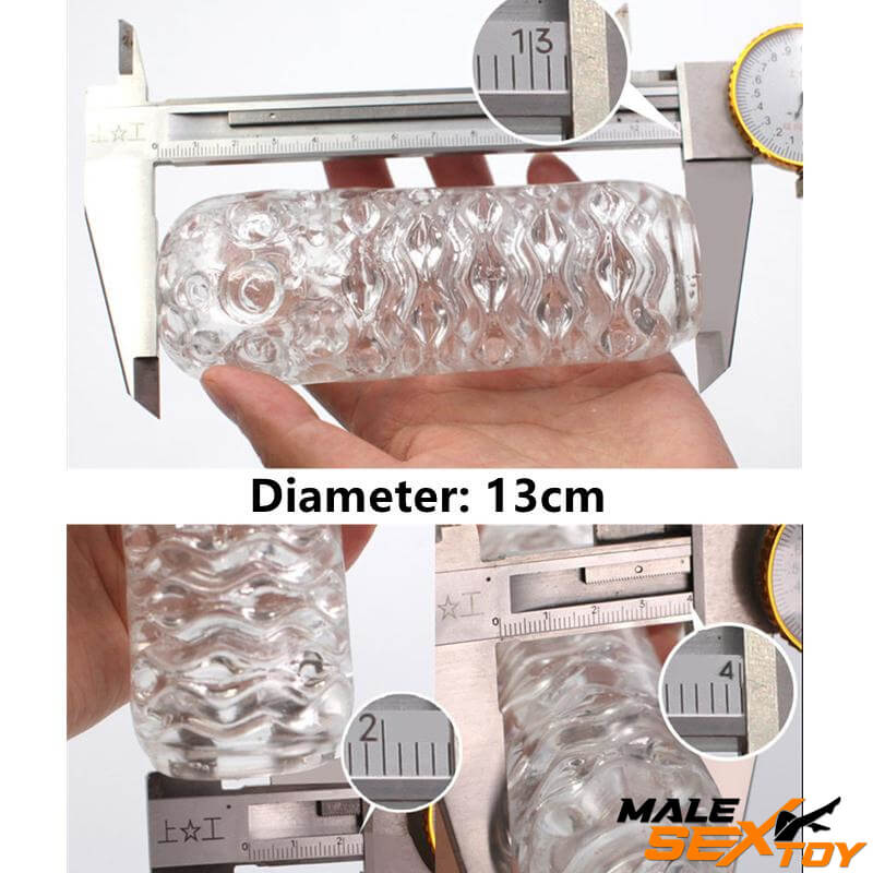 Transparent Silicone Pussy Sex Toys For Men Safe Male Masturbator Male sex toy
