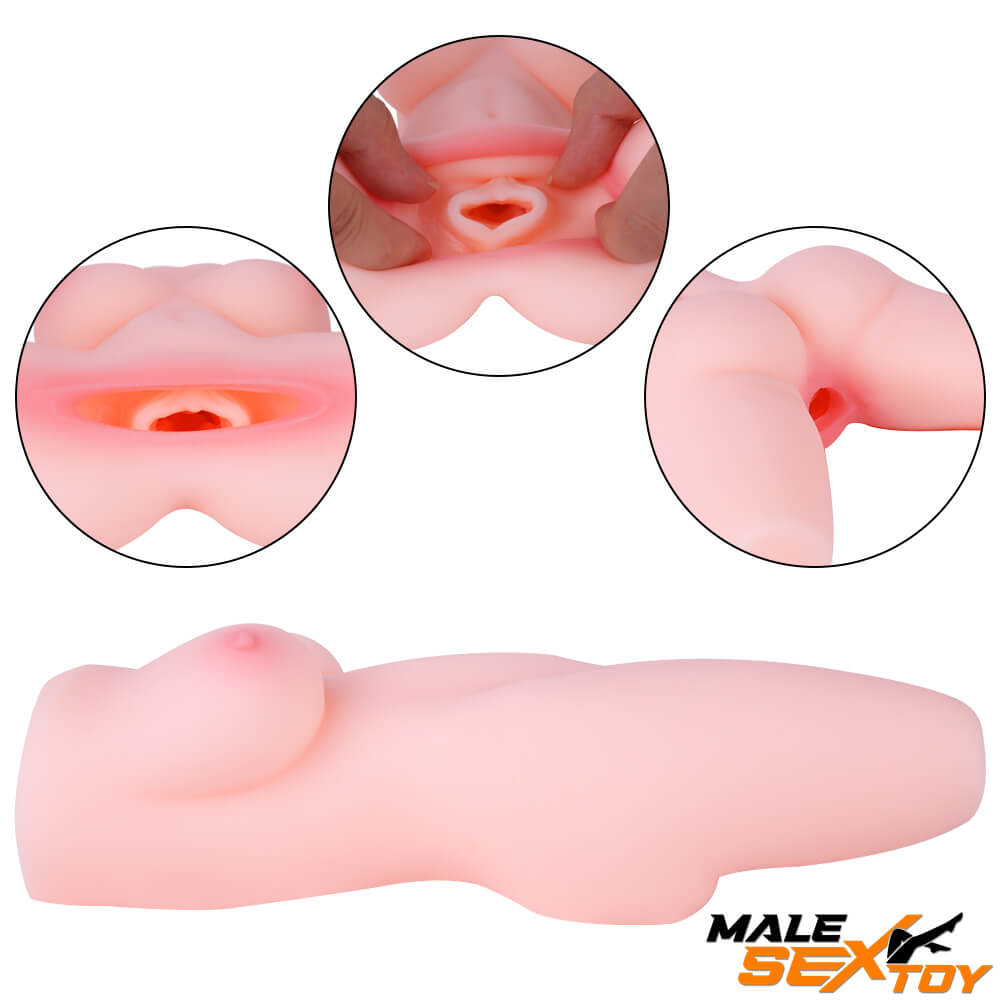 Super Mini Sex Doll Torso TPE Vagina Masturbation Pussy Toy Male sex toy