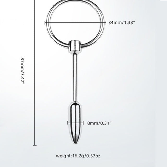 Stainless Steel Urethra Sounding Cum Stopper BDSM Sex Toys For Penis Male sex toy