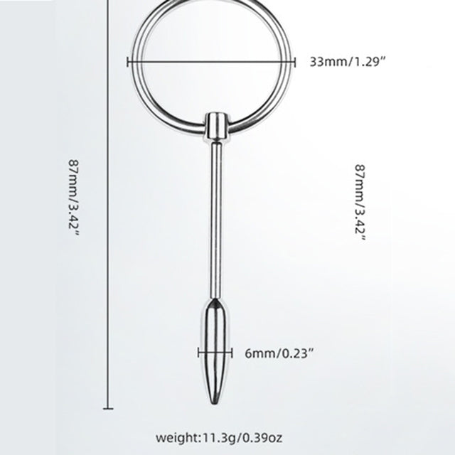 Stainless Steel Urethra Sounding Cum Stopper BDSM Sex Toys For Penis Male sex toy