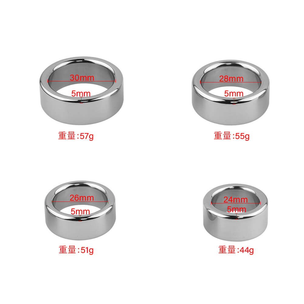 5mm Thick Stainless Steel Men Penis Ring Metal Sex Toy Male sex toy