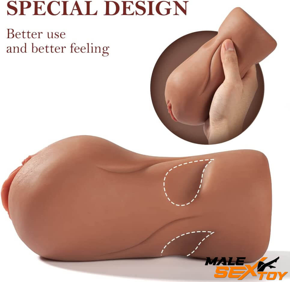 3D Realistic Pussy Pocket Sex Toy For Penis Massaging Sex Love Male sex toy