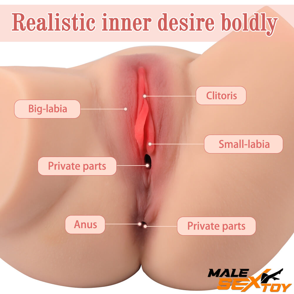 5.89lb Love Doll Torso For Male Masturbation With Tender Vagina Male sex toy