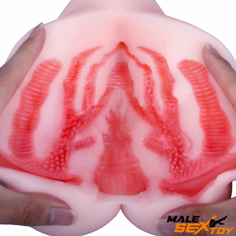 Multiple Channels Pocket Pussy Sex Toy For Men Anal Masturbator Male sex toy