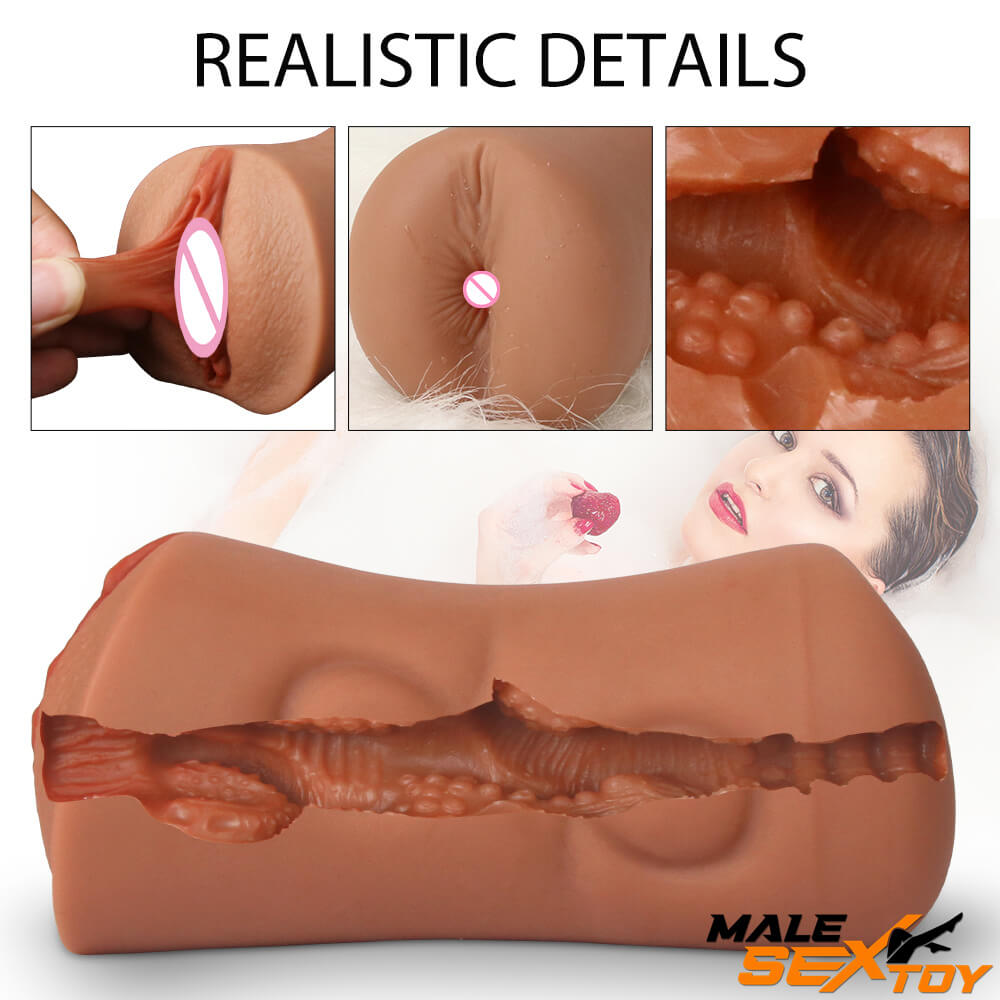 Real Lifelike Vagina Pocket Pussy Sex Toy For Men Anal Masturbator Male sex toy