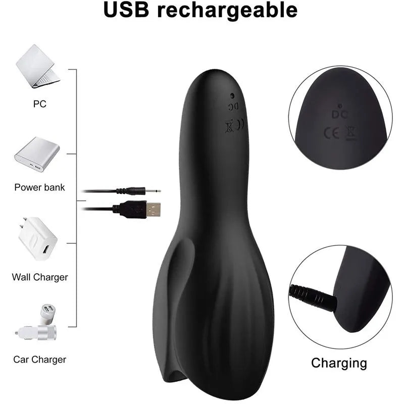 Unique Real Feeing Lifelike Vibrating Auto Male Marsturbator Male sex toy