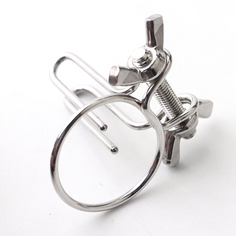 Metal Penis Plug Adjustable Urethral Sounding Glans Expander Stimulator Male sex toy