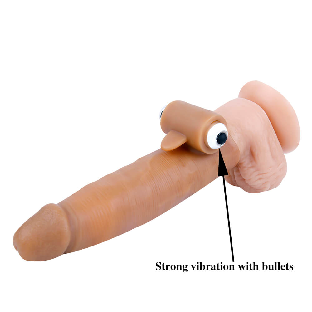 5.9in Soft Elastic Cock Sleeve Extension With Thin Skin For Masturbation