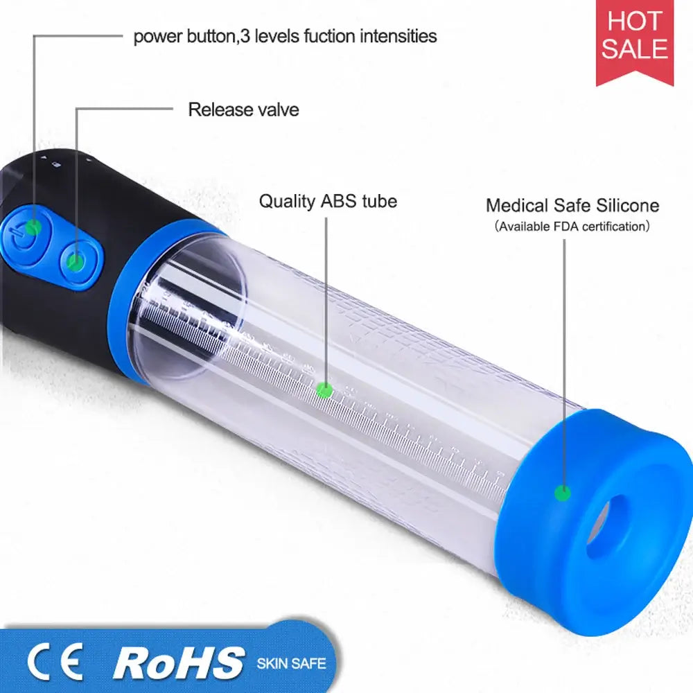 Multiple Speeds Electric Automatic Penis Pump For Glans Training Male sex toy