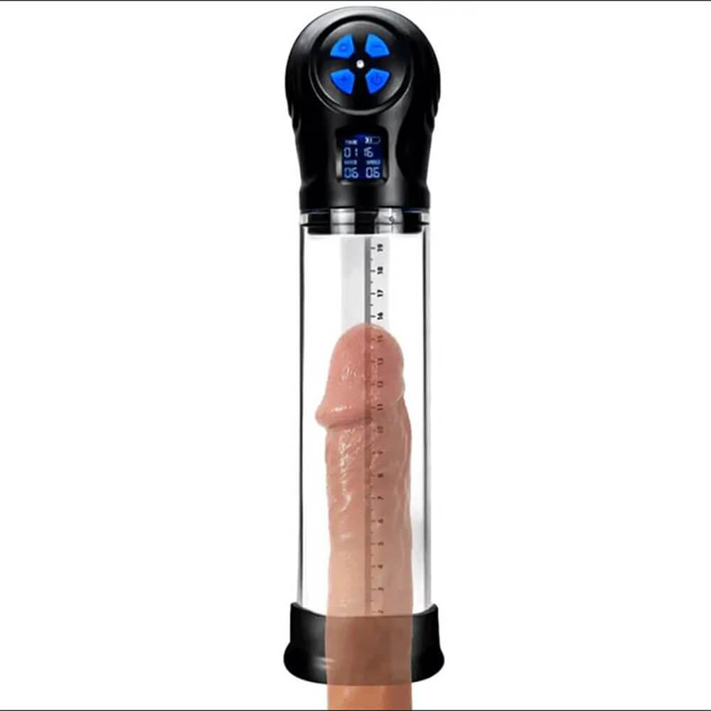 Premium Transparent Auto Electric Sucking Male Penis Pump