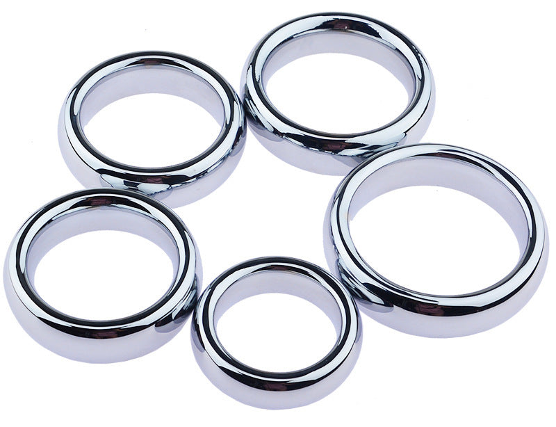 Stainless Steel Smooth Heavy Ball Scrotum Penis Stretcher Weights For Men Male sex toy