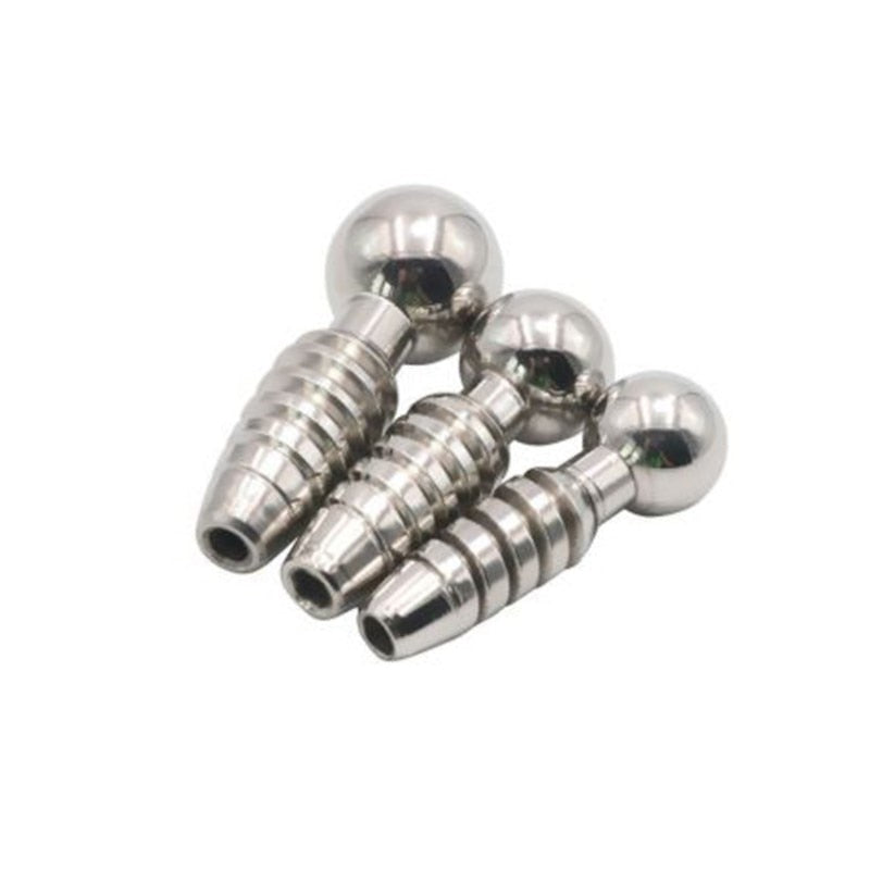 Stainless Steel Small Penis Plug Metal Urethral Sounding Cum Stopper Male sex toy