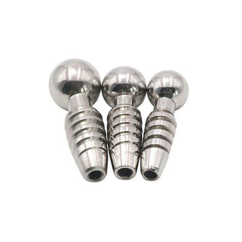 Stainless Steel Small Penis Plug Metal Urethral Sounding Cum Stopper Male sex toy