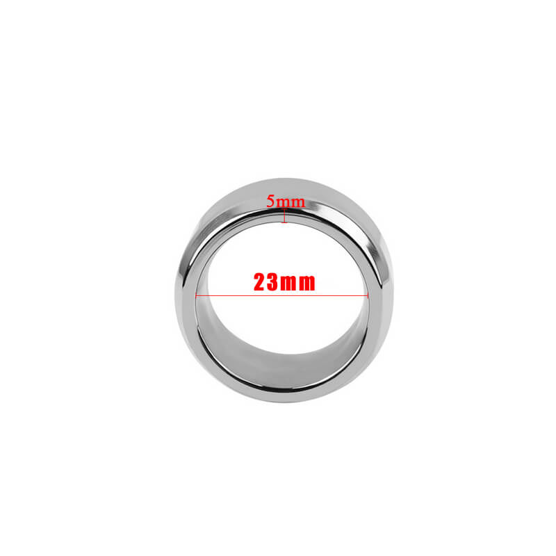 5 Size Stainless Steel Penis Ring Metal Sex Toy for Men Delay Ejaculation Male sex toy